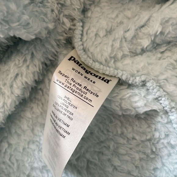Patagonia Los Gatos 1/4 Zip Pullover small Light Blue - Picture 7 of 7